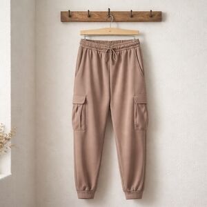 Women's Tan Joggers